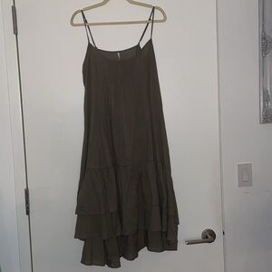 Free People Ruffle Maxi Dress